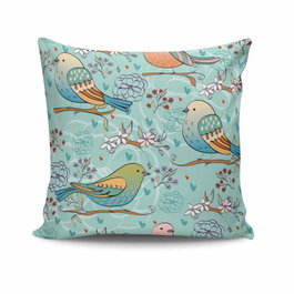 Aberto Design Cojín NKRLNT-049 Multicolor